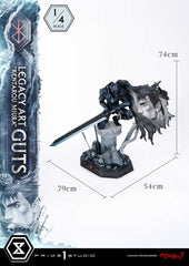 Berserk Legacy Art "Kentarou Miura" Statue 1/4 Guts 74 cm 4582647124531