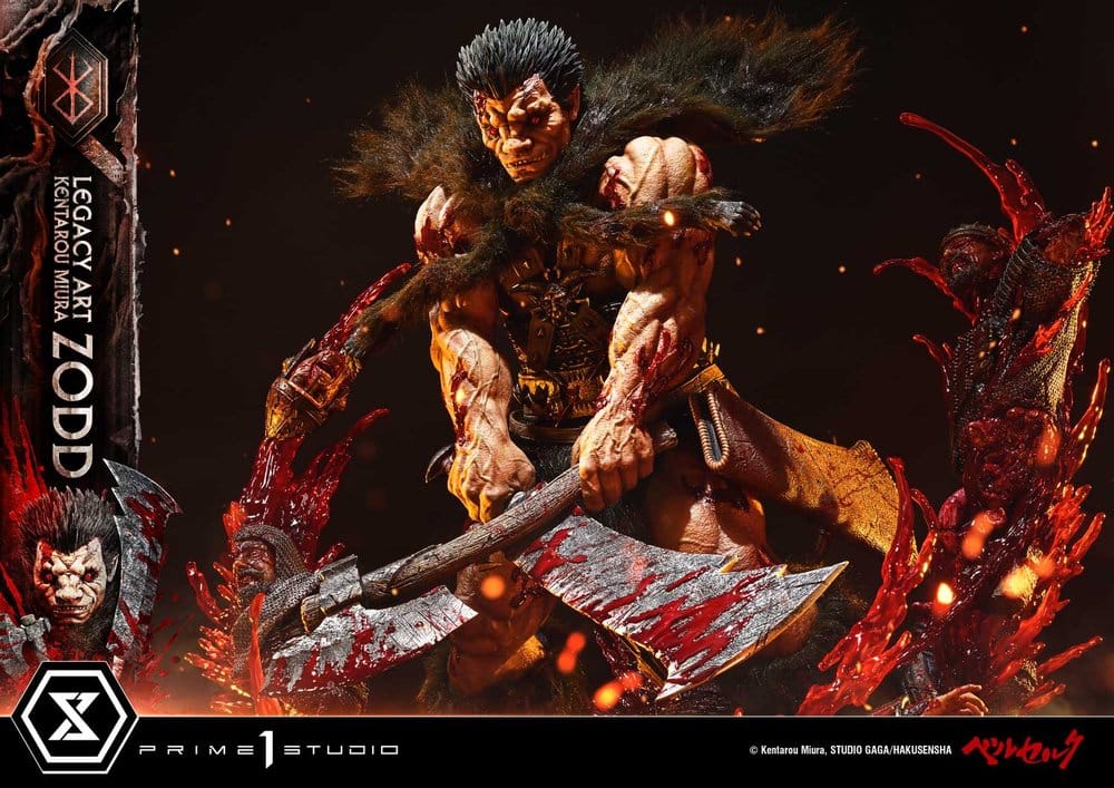 Berserk Legacy Art "Kentarou Miura" Statue 1/4 Zodd 88 cm 4582647125408