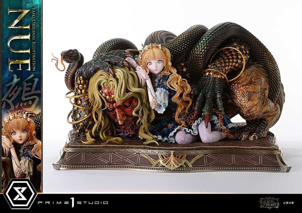 The Legend of Beauty and the Beast Statue 1/5 Nue Art by Taiki 45 cm 4582647126085