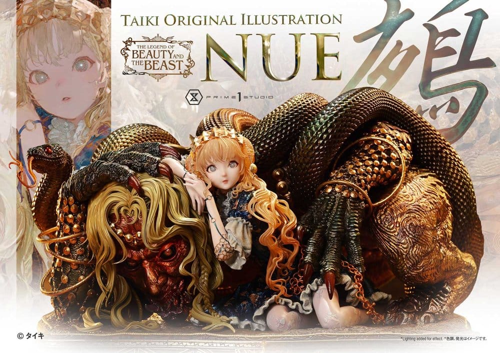 The Legend of Beauty and the Beast Statue 1/5 Nue Art by Taiki 45 cm 4582647126085