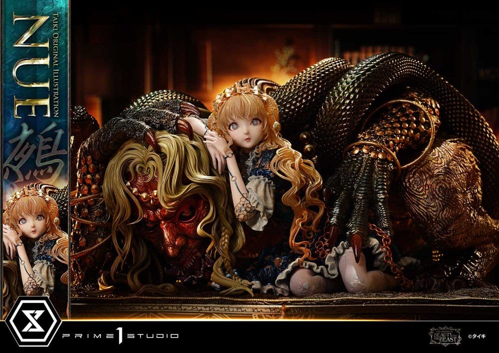 The Legend of Beauty and the Beast Statue 1/5 Nue Art by Taiki 45 cm 4582647126085