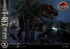 Jurassic World: The Lost World Statue 1/15 T-Rex Cliff Attack 53 cm 4582647121004
