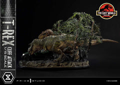 Jurassic World: The Lost World Statue 1/15 T-Rex Cliff Attack Bonus Version 53 cm 4582647121011