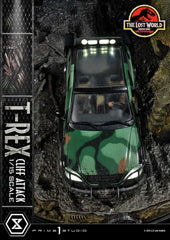 Jurassic World: The Lost World Statue 1/15 T-Rex Cliff Attack Bonus Version 53 cm 4582647121011