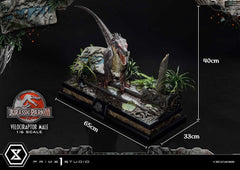 Jurassic Park III Legacy Museum Collection Statue 1/6 Velociraptor Male Bonus Version 40 cm 4580708049014