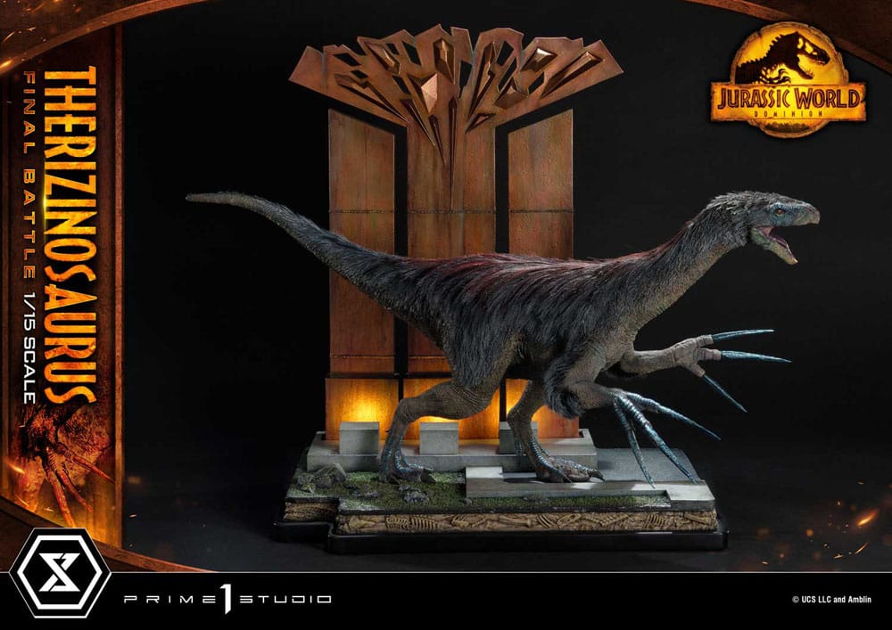 Jurassic World: Dominion Legacy Museum Collection Statue 1/15 Therizinosaurus Final Battle Regular Version 55 cm 4580708046815