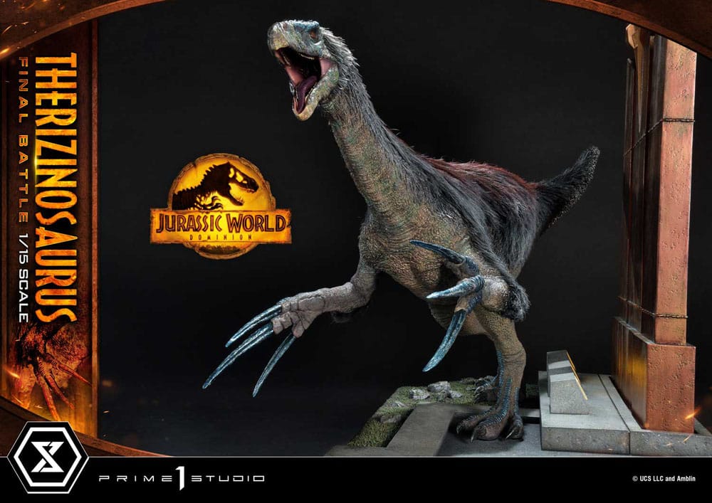 Jurassic World: Dominion Legacy Museum Collection Statue 1/15 Therizinosaurus Final Battle Regular Version 55 cm 4580708046815