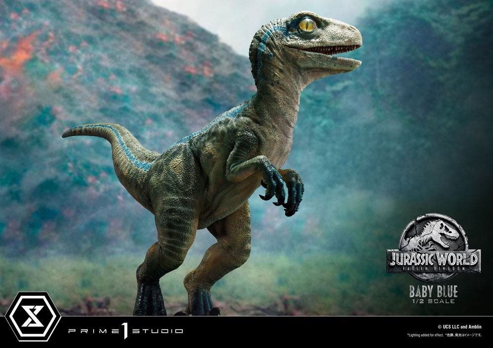 Jurassic World: Fallen Kingdom Prime Collectibles Statue 1/2 Baby Blue 34 cm 4580708035994