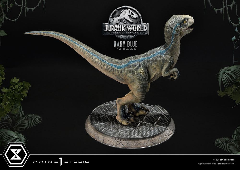 Jurassic World: Fallen Kingdom Prime Collectibles Statue 1/2 Baby Blue 34 cm 4580708035994