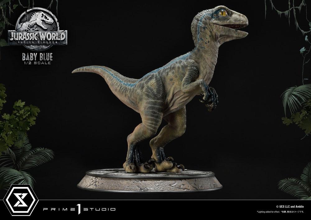 Jurassic World: Fallen Kingdom Prime Collectibles Statue 1/2 Baby Blue 34 cm 4580708035994