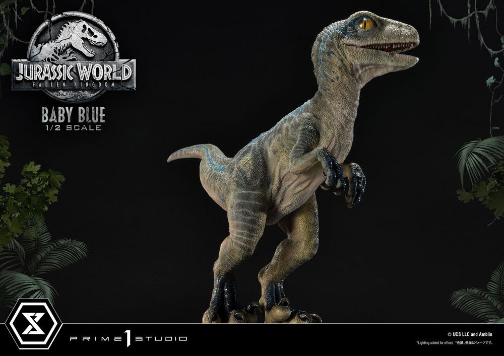 Jurassic World: Fallen Kingdom Prime Collectibles Statue 1/2 Baby Blue 34 cm 4580708035994