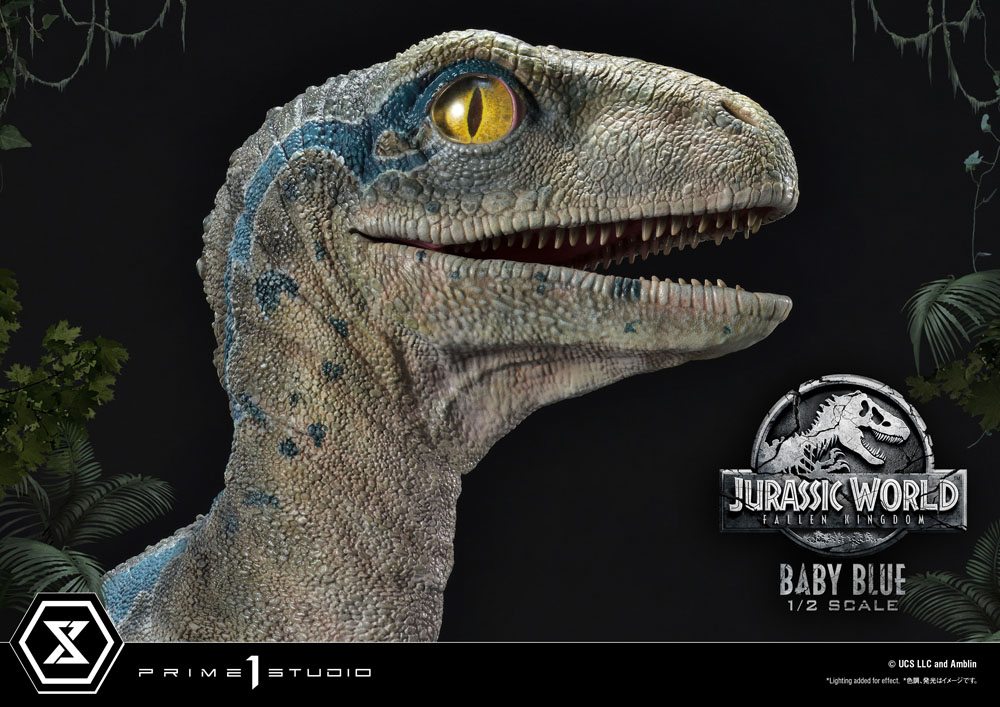 Jurassic World: Fallen Kingdom Prime Collectibles Statue 1/2 Baby Blue 34 cm 4580708035994