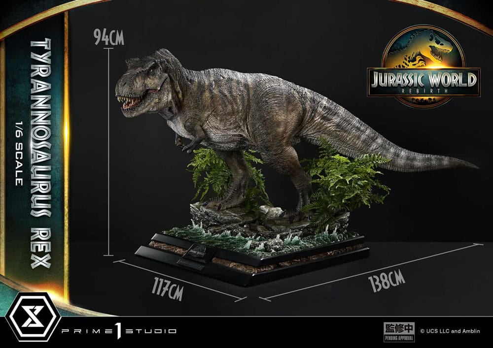 Jurassic World Rebirth Legacy Museum Collection Statue 1/6 Tyrannosaurus Rex Bonus Version 94 cm 4582647122230