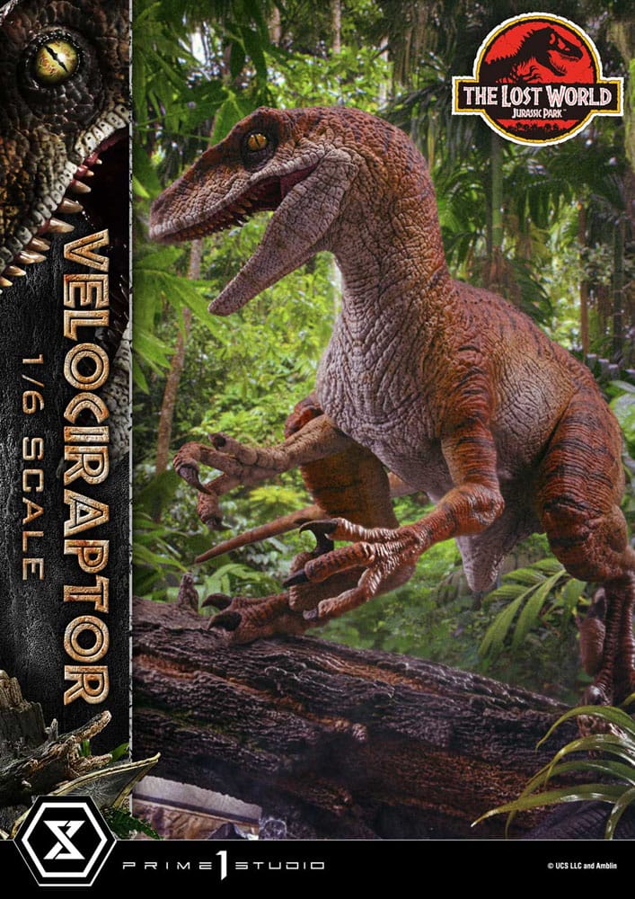 Jurassic Park II Legacy Museum Collection Statue 1/6 Velociraptor 41 cm  4582647122681