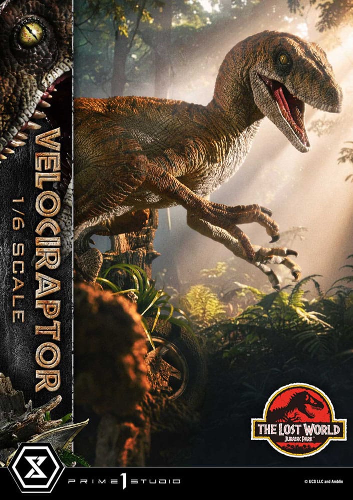 Jurassic Park II Legacy Museum Collection Statue 1/6 Velociraptor 41 cm  4582647122681