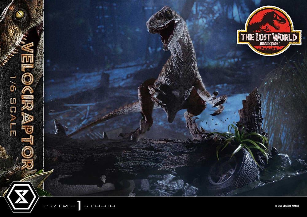 Jurassic Park II Legacy Museum Collection Statue 1/6 Velociraptor 41 cm  4582647122681