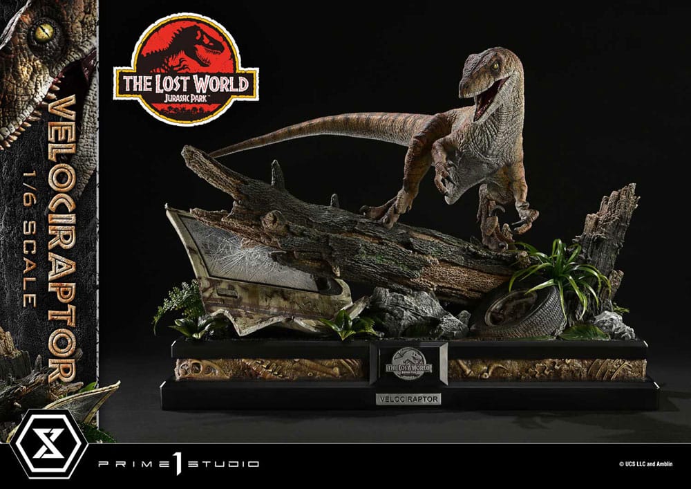 Jurassic Park II Legacy Museum Collection Statue 1/6 Velociraptor Bonus Version 41 cm 4582647122698