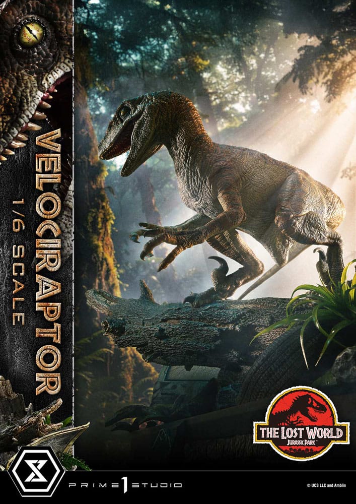 Jurassic Park II Legacy Museum Collection Statue 1/6 Velociraptor Bonus Version 41 cm 4582647122698