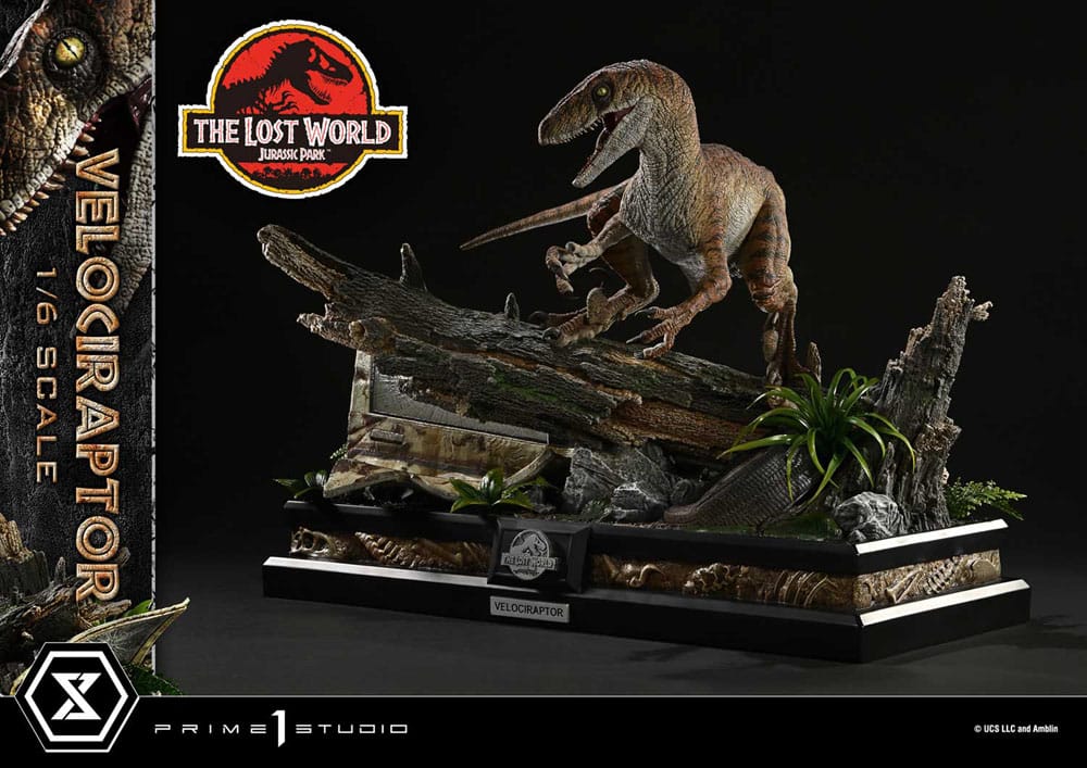Jurassic Park II Legacy Museum Collection Statue 1/6 Velociraptor Bonus Version 41 cm 4582647122698