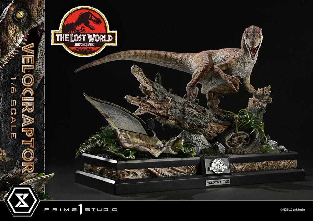 Jurassic Park II Legacy Museum Collection Statue 1/6 Velociraptor Bonus Version 41 cm 4582647122698