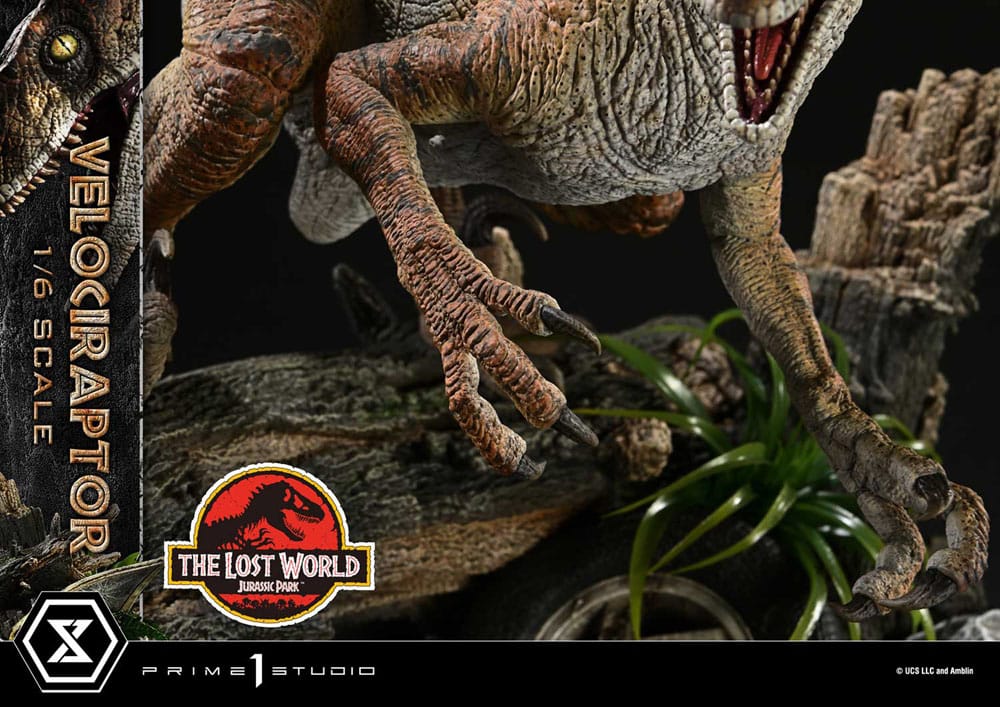 Jurassic Park II Legacy Museum Collection Statue 1/6 Velociraptor Bonus Version 41 cm 4582647122698