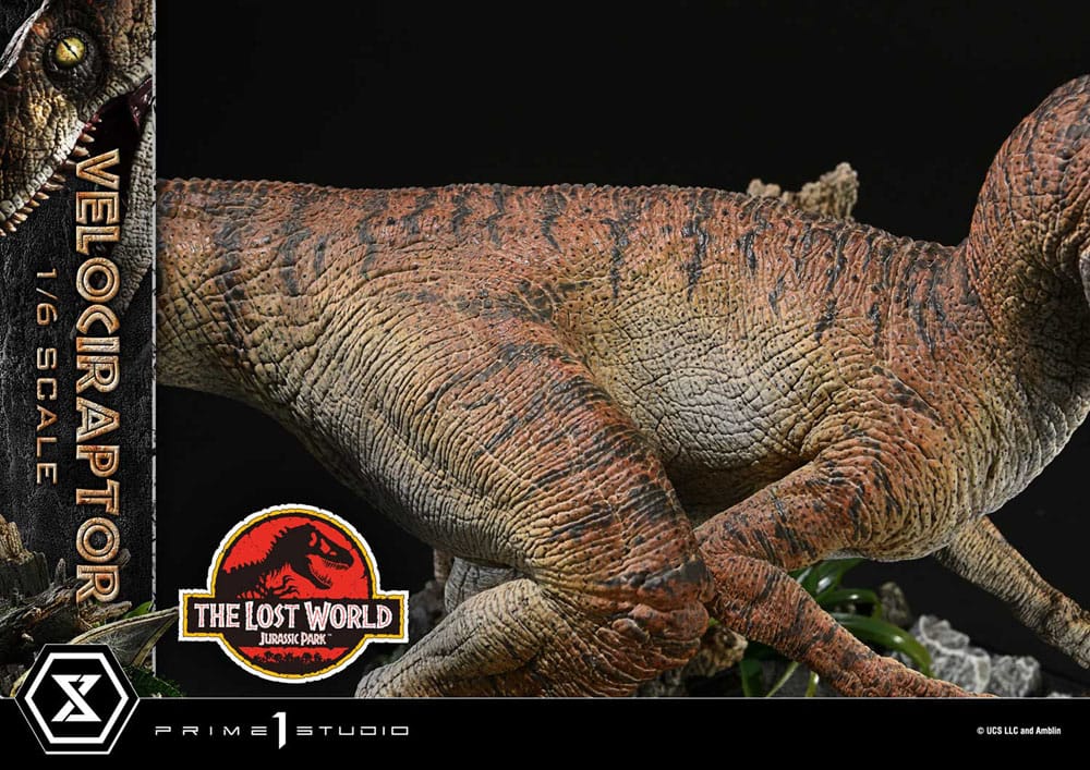 Jurassic Park II Legacy Museum Collection Statue 1/6 Velociraptor Bonus Version 41 cm 4582647122698