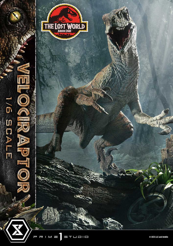 Jurassic Park II Legacy Museum Collection Statue 1/6 Velociraptor Bonus Version 41 cm 4582647122698