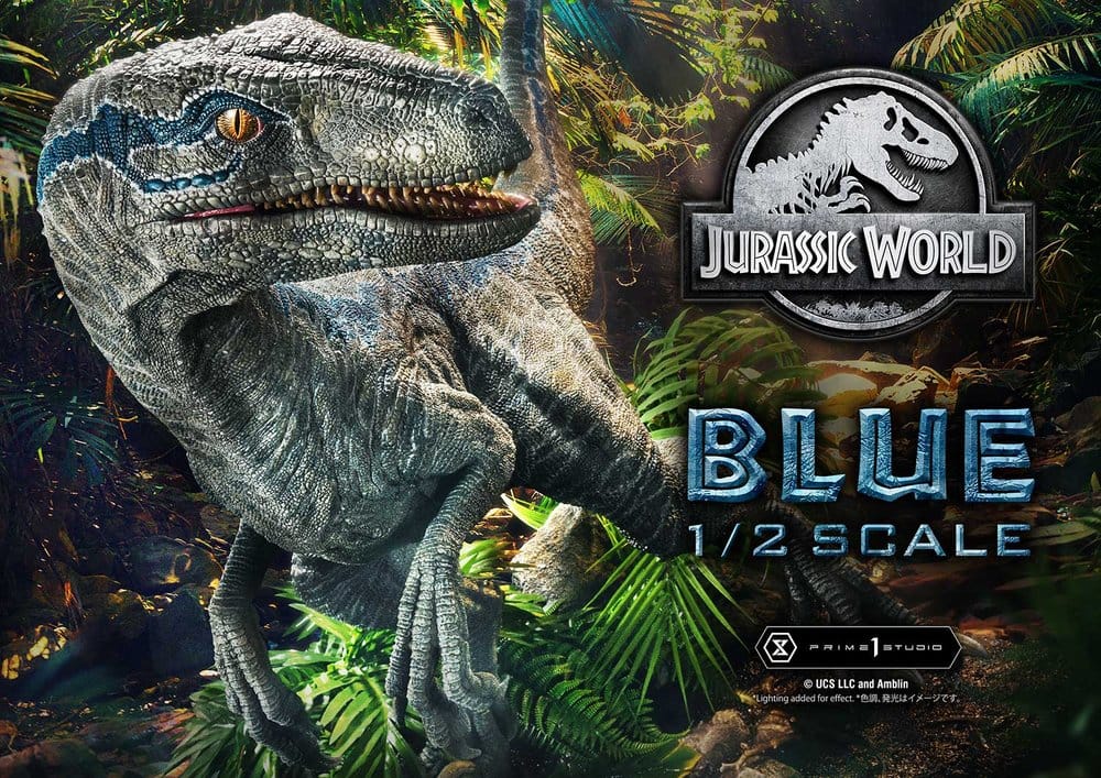 Jurassic World: Fallen Kingdom (Film) Legacy Museum Collection Statue 1/2 Blue Bonus Version 88 cm  4582647124012