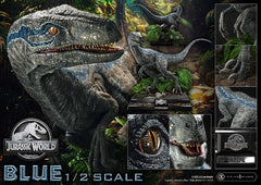 Jurassic World: Fallen Kingdom (Film) Legacy Museum Collection Statue 1/2 Blue Bonus Version 88 cm  4582647124012