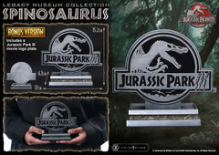 Jurassic Park Legacy Museum Collection Statue 1/6 Spinosaurus Bonus Version 134 cm 4582647125347