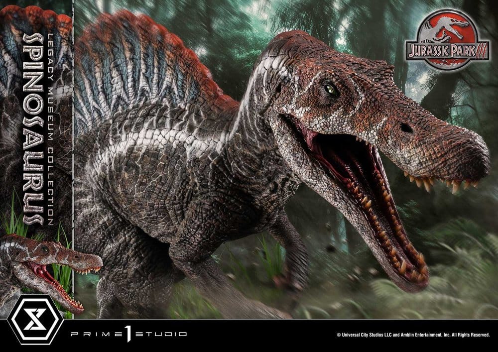 Jurassic Park Legacy Museum Collection Statue 1/6 Spinosaurus Bonus Version 134 cm 4582647125347