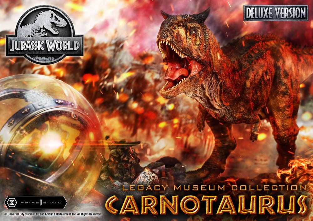 Jurassic World: Fallen Kingdom Legacy Museum Collection Statue 1/15 Carnotaurus Deluxe 38 cm 4582647125828