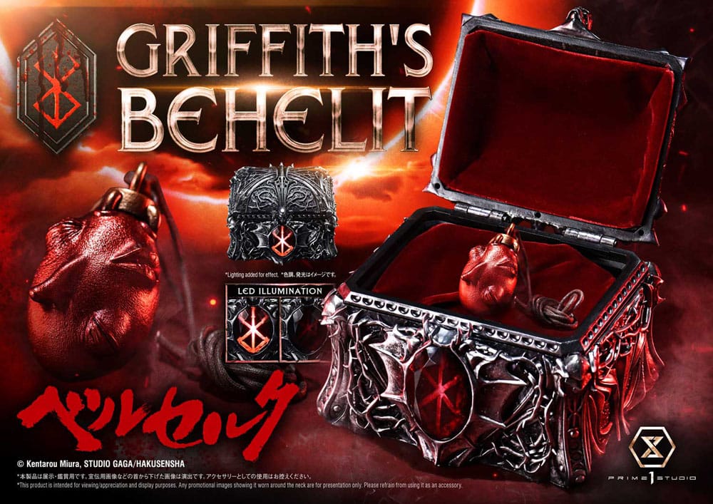 Berserk Life Scale Statue Griffith's Behelit 6 cm 4582647123237