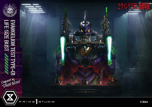 Neon Genesis Evangelion Life Size Bust 1/1 Test Type-01 (Concept by Josh Nizzi) Bonus Ver. 86 cm 4582647121820