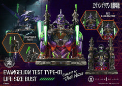 Neon Genesis Evangelion Life Size Bust 1/1 Test Type-01 (Concept by Josh Nizzi) Bonus Ver. 86 cm  4582647121820