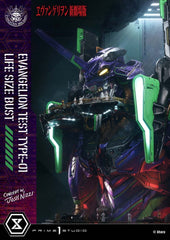 Neon Genesis Evangelion Life Size Bust 1/1 Test Type-01 (Concept by Josh Nizzi) Bonus Ver. 86 cm  4582647121820
