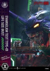 Neon Genesis Evangelion Life Size Bust 1/1 Test Type-01 (Concept by Josh Nizzi) Bonus Ver. 86 cm  4582647121820