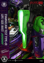 Neon Genesis Evangelion Life Size Bust 1/1 Test Type-01 (Concept by Josh Nizzi) Bonus Ver. 86 cm  4582647121820