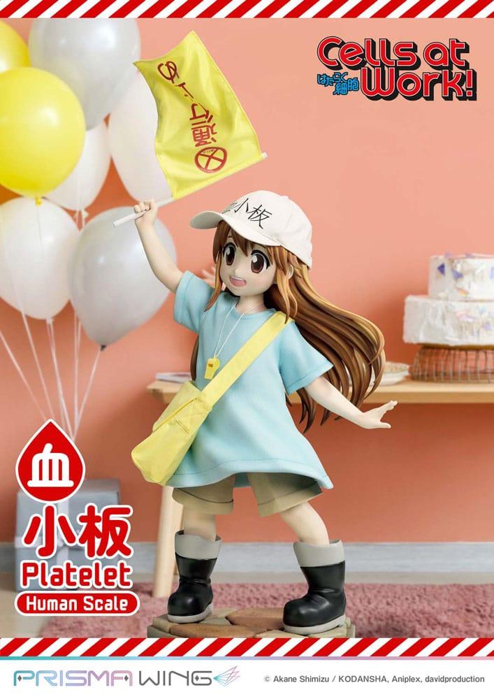Cells at Work! Life Scale Masterline Series Statue Platelet 100 cm             4582647120816