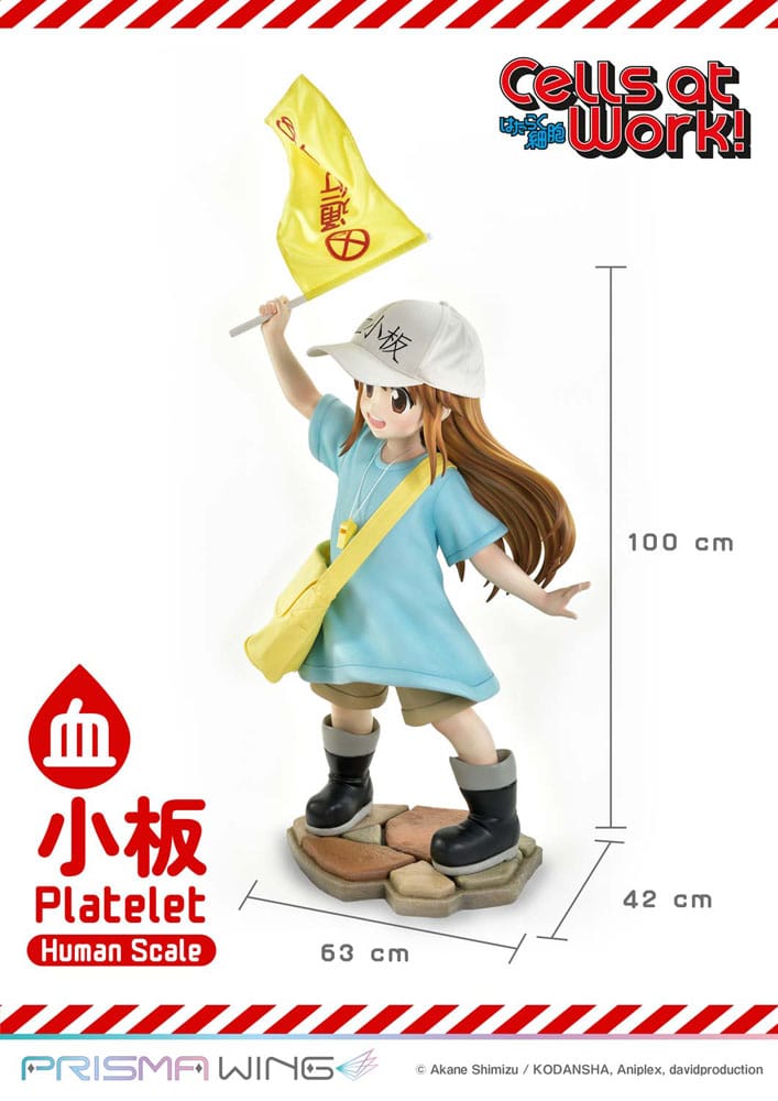 Cells at Work! Life Scale Masterline Series Statue Platelet 100 cm             4582647120816