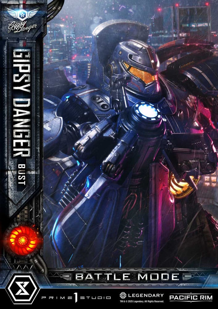 Pacific Rim Life Size Bust 1/1 Gipsy Danger Battle Mode 75 cm 4582647121738