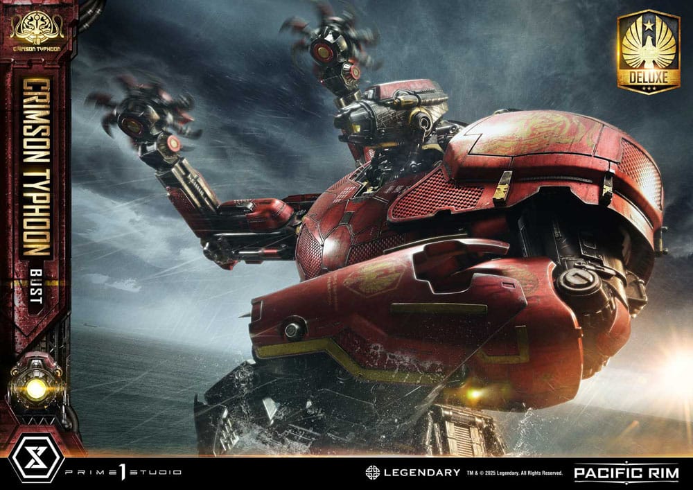 Pacific Rim Life Size Bust 1/1 Crimson Typhoon Deluxe Version 103 cm 4582647121929