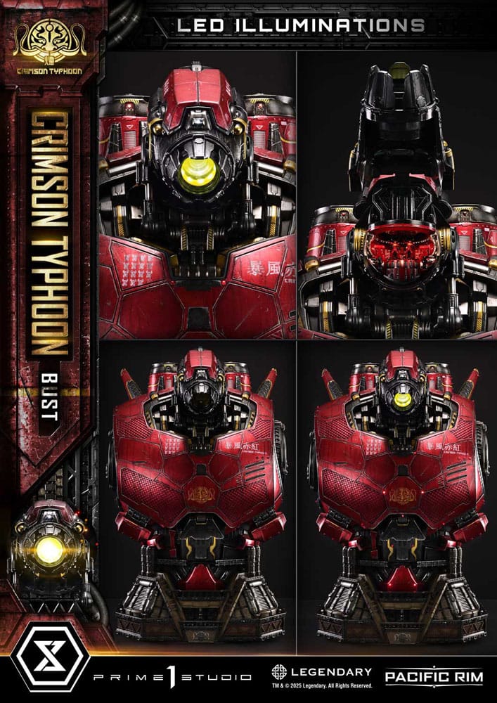 Pacific Rim Life Size Bust 1/1 Crimson Typhoon Deluxe Version 103 cm 4582647121929