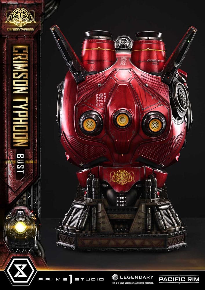 Pacific Rim Life Size Bust 1/1 Crimson Typhoon Deluxe Version 103 cm 4582647121929