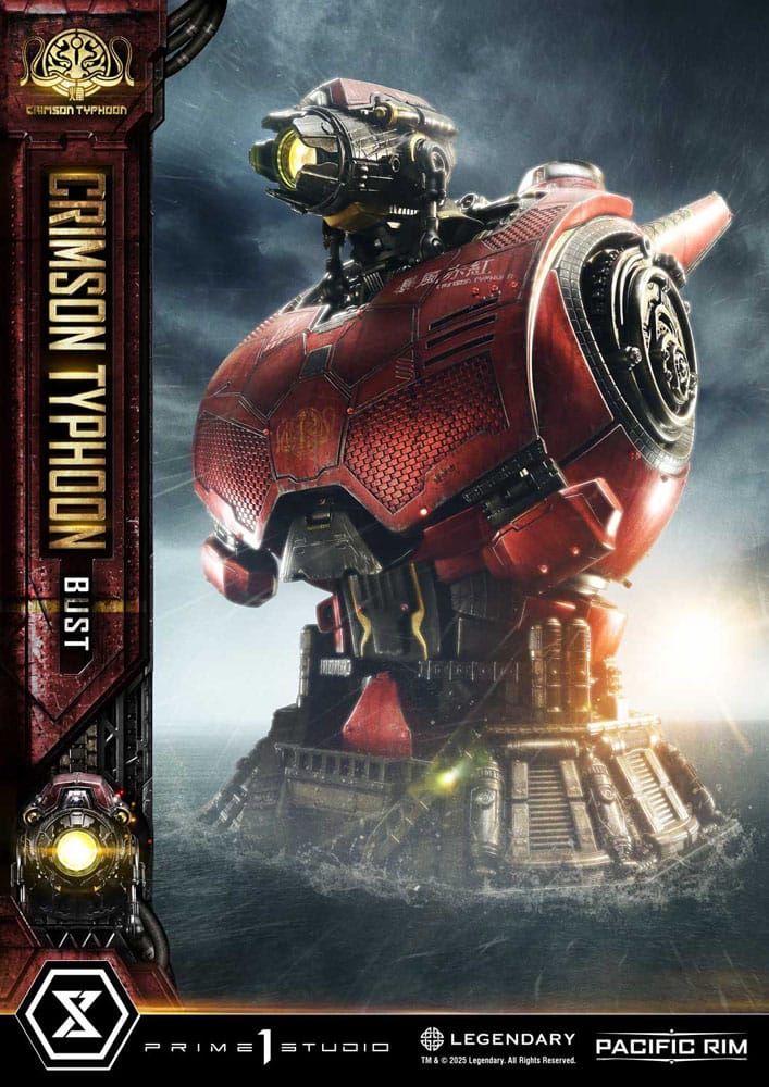 Pacific Rim Life Size Bust 1/1 Crimson Typhoon Deluxe Version 103 cm 4582647121929