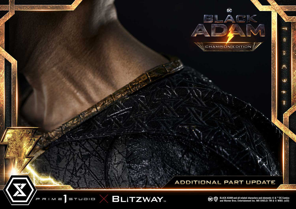 Black Adam Museum Masterline Statue 1/3 Black Adam Champion Edition 96 cm 4580708042480