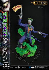 DC Comics Statue 1/3 The Joker Say Cheese Deluxe Bonus Version 99 cm 4580708035123