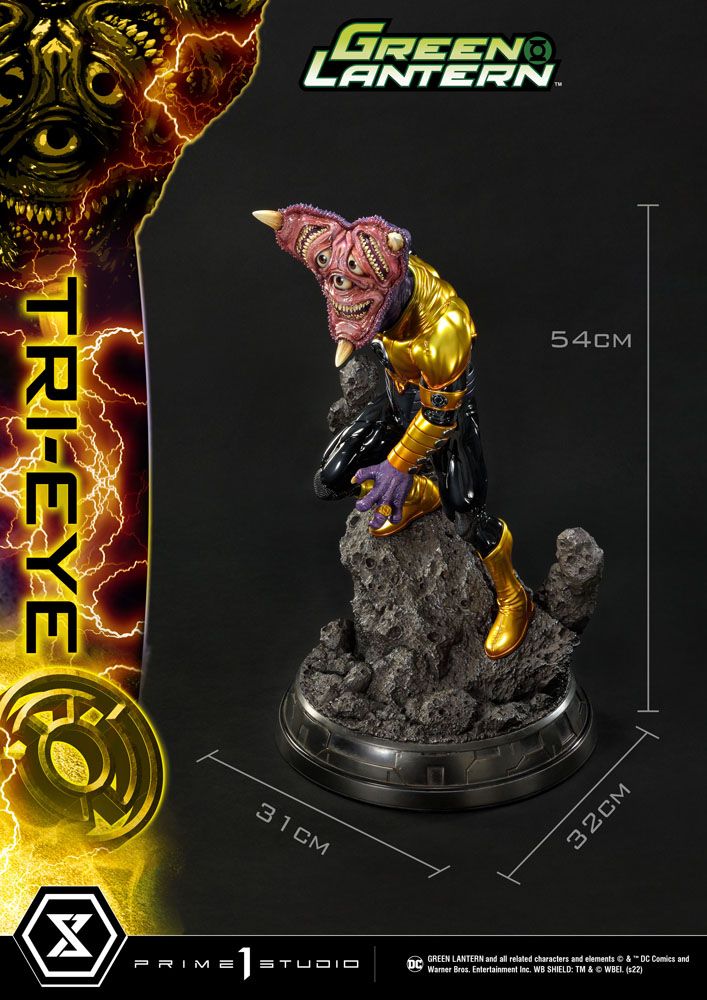 DC Comics Statue 1/3 Sinestro Corps Tri-Eye 5 4580708041810