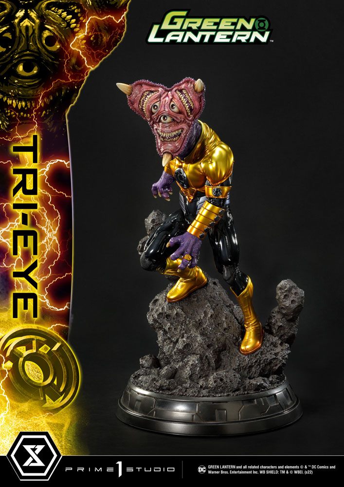 DC Comics Statue 1/3 Sinestro Corps Tri-Eye 5 4580708041810