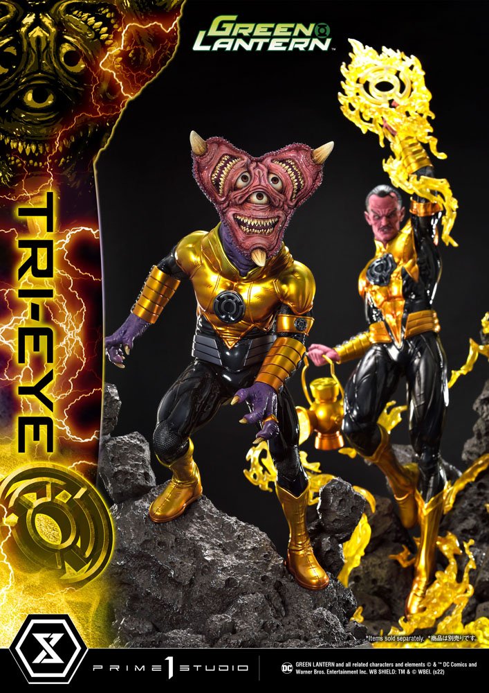 DC Comics Statue 1/3 Sinestro Corps Tri-Eye 5 4580708041810